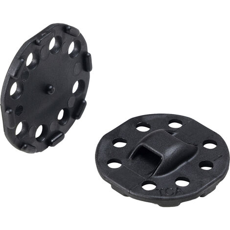 HellermannTyton PMB3-PA666V0-BK Pastensockel  151-02575    Schwarz 1 St.