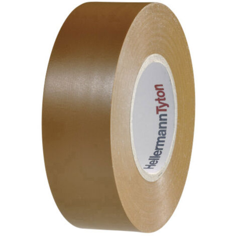 HellermannTyton PVC Isolierband 15-19x20 braun HTAPE-FLEX15-19x20BN