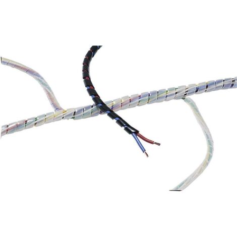 HellermannTyton SBPE4D PE trasparente guaina spirale 5 metri