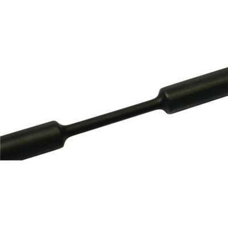 HellermannTyton Schrumpfschlauch Polyolefin Noir 1m