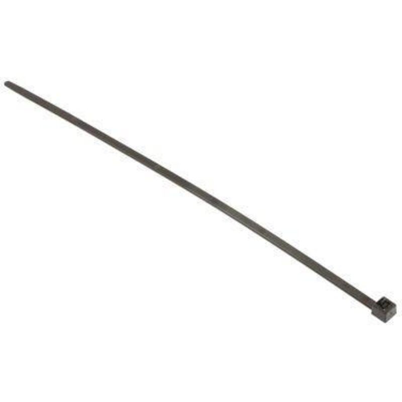 HellermannTyton Serie RELK Brida para cable 30 cm negro paquete de 100