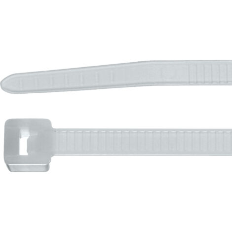HELLERMANNTYTON - Set di fascette serracavi T-Tie, bianche 100