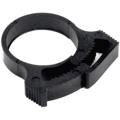 HellermannTyton SNP1.25-PA66GF13-BK Bride de montage 190-00029 Ø du faisceau (serré)=7 mm 1 pc(s) R041671