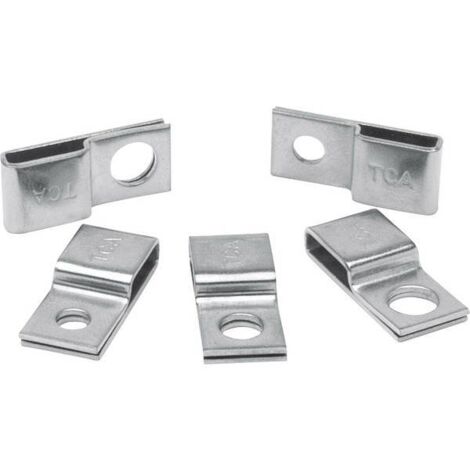 HellermannTyton SSPC4 Basetta di fissaggio avvitabile 151-00837 Metallo 1 pz.