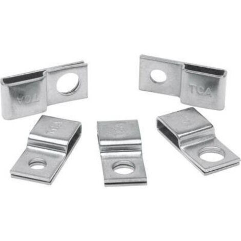 HellermannTyton SSPC6 Basetta di fissaggio avvitabile 151-00839 Metallo 1 pz.