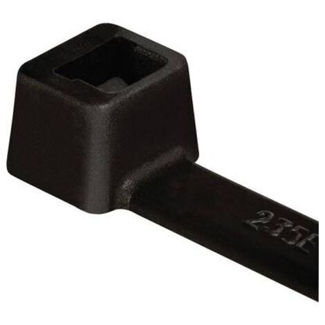 HellermannTyton T150R-W-BK-C1 fascetta nera 365x7,6 mm