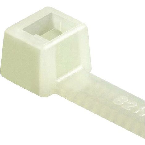 HellermannTyton T18R-PA66-NA-C1 Collier de Serrage Transparent 100 mm