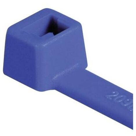 HellermannTyton T80L-N66-BU-C1 fascetta di serraggio blu 390 mm