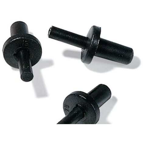 HellermannTyton TY8P1-PA66-BK 241-11810 Rivet à expansion 1 pc(s) R031781