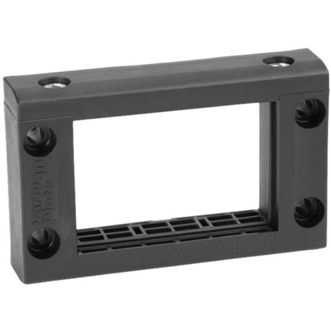 HellermannTyton VarioPlate-10Frame-PL-BK Cadre pour passe-câbles sans halogène Polyamide 6.6 noir 1 pc(s)