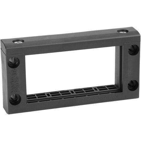 HellermannTyton VarioPlate-16Frame-PL-BK Kabeldurchführungsrahmen halogenfrei    Kunststoff Schwarz
