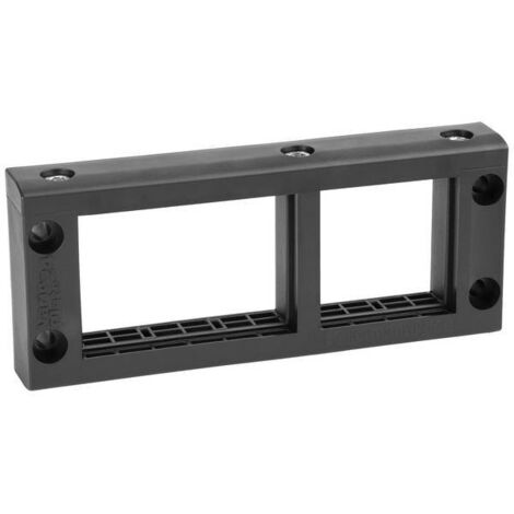HellermannTyton VarioPlate-24Frame-PL-BK Telaio di ingresso cavi senza alogeni Plastica Nero 1 pz.