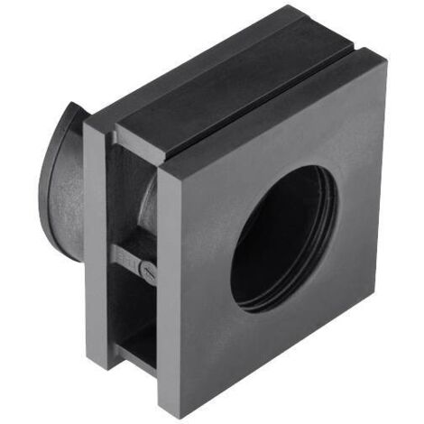 HellermannTyton VP-L23-24Ins-sgl-PL-BK Embase simple sans halogène TPE noir 1 pc(s) R943742