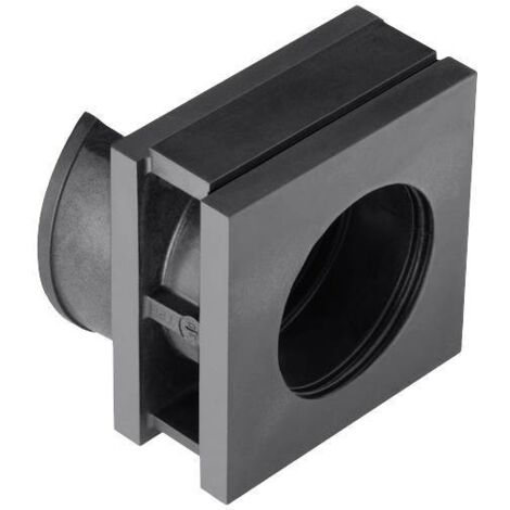 HellermannTyton VP-L29-30Ins-sgl-PL-BK Embase simple sans halogène TPE noir 1 pc(s) R943902