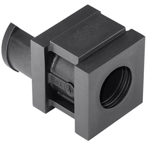 HellermannTyton VP-S12-13Ins-sgl-PL-BK (20) Einfachtülle halogenfrei    Kunststoff Schwarz 20 St.