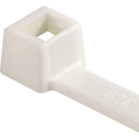 HELLERMANNTYTON  PRESSACAVO DI 2,5 X 100 BIANCO T18R-V0-WH-C1