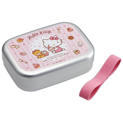 HELLO KITTY BOÎTE À LUNCH EN ALUMINIUM KITTY-CHAN SKATER ALB5NV-A
