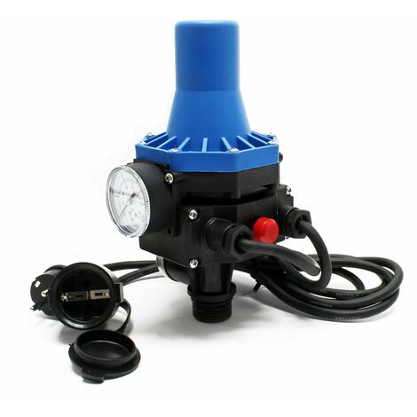 Helloshop26 – Pressostat SKD-3 230V monophasé – Commande automatique pompe domestique – Protection contre marche à vide – IP65 – Câble 1,35m