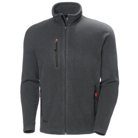 Helly Hansen Jacke Oxford, Fleece, Gr. XL, grau