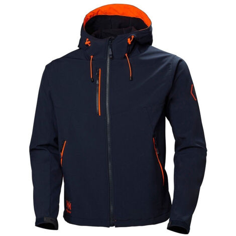HELLY HANSEN Veste softshell Chelsea Evolution - 74140 - Bleu foncé - 3XL - Bleu foncé