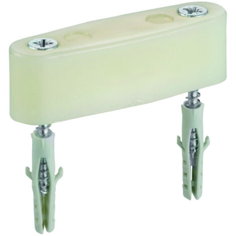 WOELM 316 Führungsgleiter Kunststoff weiß