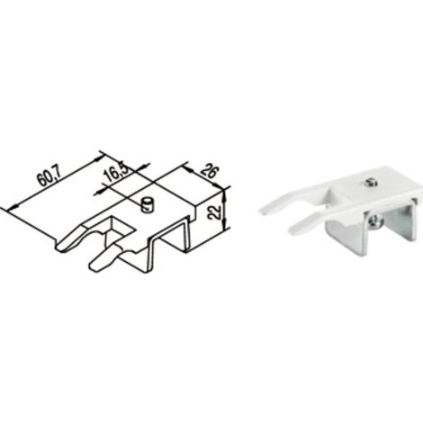 HELM 65 P Fangstopper,  verzinkt,  Fangfeder aus Kunststoff