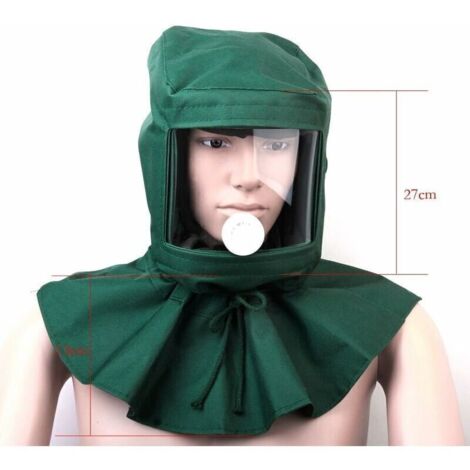 Helm, Maske, Wind- und Staubschutz für das Sandstrahlen – Schützen Sie sich bei der Arbeit