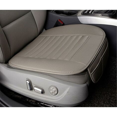 Héloise Car Seat Cushions Car Seat Cushions Four Seasons Bamboo Charcoal Universal Car Cushions Comfortable and Breathable Protection for Office Chair Car Seat (Grey)