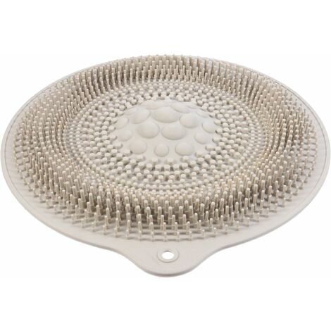 Héloise Douche Pied Massager Épurateur De Bain Pied Laveur Pied Brosse de Massage Cleaner Antidérapant Douche Tapis TPE Salle De Bains Pied Acupression Pad