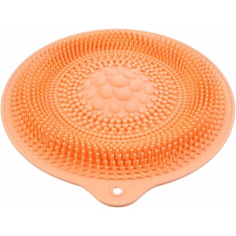 Héloise Douche Pied Massager Épurateur De Bain Pied Laveur Pied Brosse de Massage Cleaner Antidérapant Douche Tapis TPE Salle De Bains Pied Acupression Pad