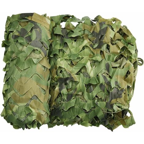 Héloise Filet de Camouflage, 3 X 6M Filet d'ombrage pour la Chasse au Camping, Convient aux Parasols Extérieurs à la Verdure en Montagne et à la Chasse