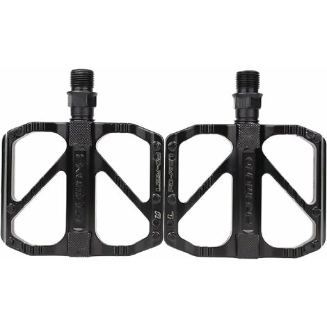 Héloise Pédales VTT Pédales de Vélo Antidérapantes Pédales Plates Anti-Glissant pour Vélo de Route Montagne MTB BMX Cyclisme