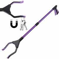Pince De Ramassage à Déchets 82,5 Cm Avec Aimant, Crochet Et Chausse-Pied - Idéale Pour Seniors