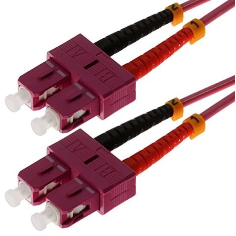 HELOS 10M OM4 SC/SC CÂBLE DE FIBRE OPTIQUE VIOLET (115825)