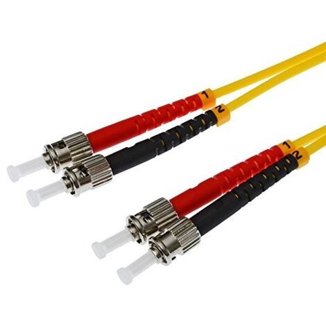 HELOS 1M OS2 ST CÂBLE DE FIBRE OPTIQUE JAUNE (126379)