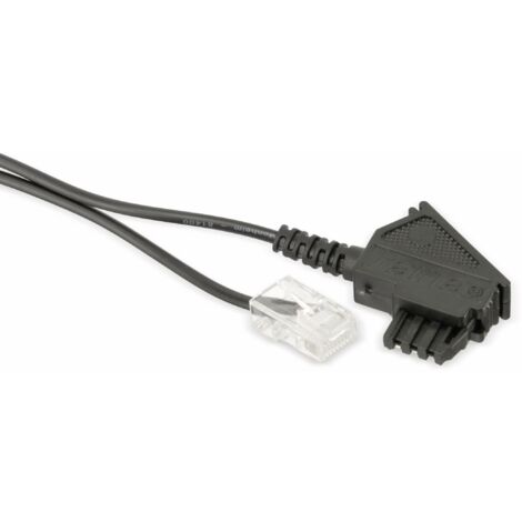 Helos Anschlusskabel TAE F RJ45 8P2C Router 10 m - Network - Coaxial (156692)