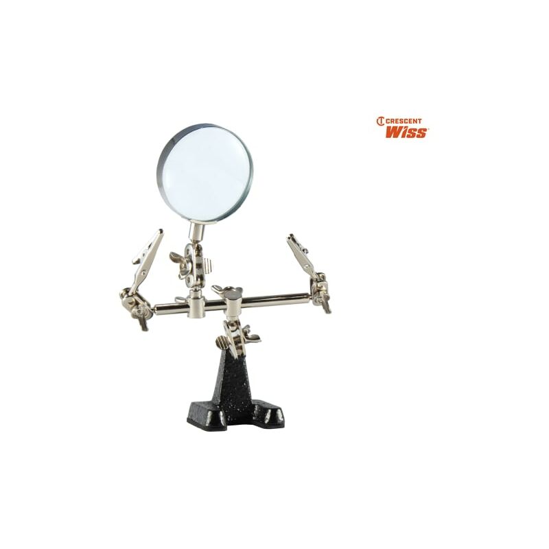 Helping Hands Holder - 2 Arms & Magnifier - WELACCHHB