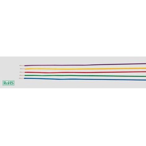 HELU 26471 Conducteur individuel LiYv 1 x 1 mm² bleu 100 m