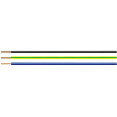 HELU 28786-100 Filo singolo H07V-U 1 G 1.50 mm² Verde-Giallo 100 m