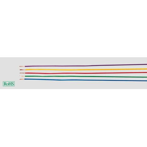 HELU 29122 Filo singolo H05V-K 1 x 1 mm² Rosa 100 m