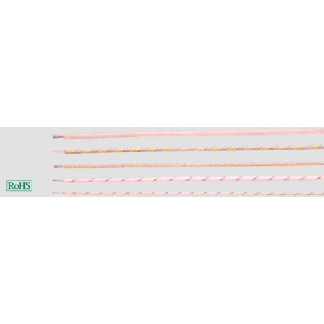 HELU 50915 Fil pour hautes températures HELUTHERM 400 1 x 0.75 mm² noir 100 m