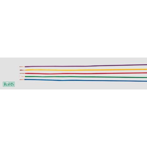 Helukabel 29107 Conducteur individuel H05V-K 1 x 0.75 mm² vert 100 m D815101