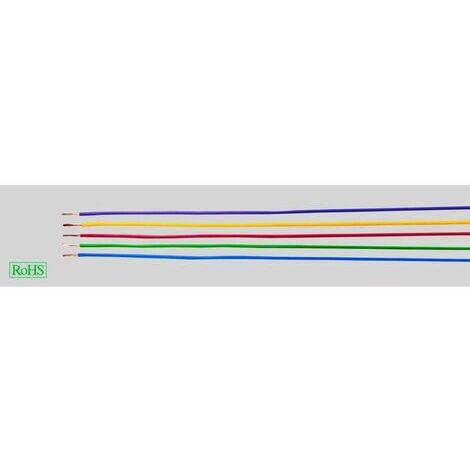 Helukabel 29371 Conducteur individuel H05V-K 1 x 0.75 mm² rouge, blanc 100 m D811771