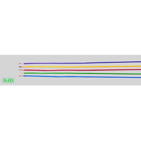 Helukabel 29372 Filo singolo H05V-K 1 x 1 mm² Rosso, Bianco 100 m
