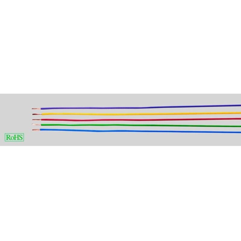 Helukabel 29377 Filo singolo H05V-K 1 x 1 mm² Blu, Bianco 100 m