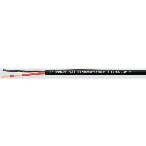 Helukabel 400109 Câble haut-parleur 2 x 1.5 mm² noir, rouge 100 m Q047552