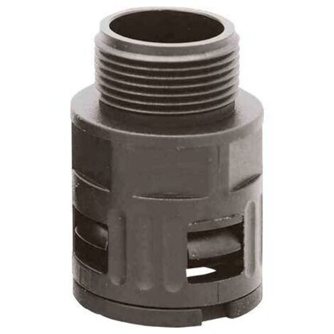 Helukabel 904825 HELUquick M Raccordo a vite del tubo flessibile Nero M20 Piatto 1 pz.