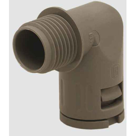 Helukabel 904839 HELUquick 90° Schlauchverschraubung Schwarz M20  90°  1 St.