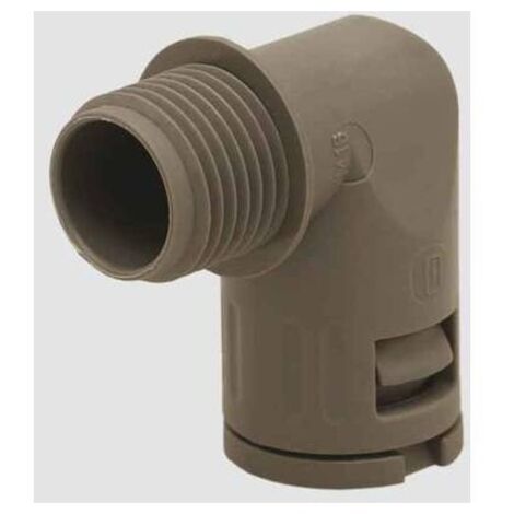 Helukabel 904842 HELUquick 90° M Raccordo a vite del tubo flessibile Nero M25 90° 1 pz.