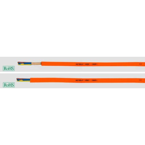Helukabel H05BQ-F Câble de raccordement 3 G 1 mm² orange 22055 50 m D814231